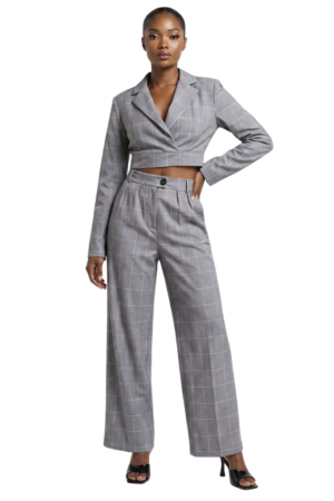 Extended waistband pants