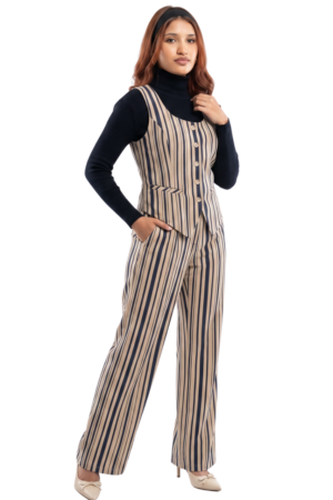 Buckle trim waistcoat