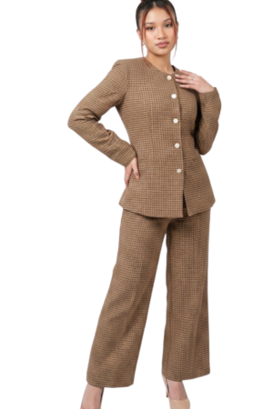 Extended waistband pants