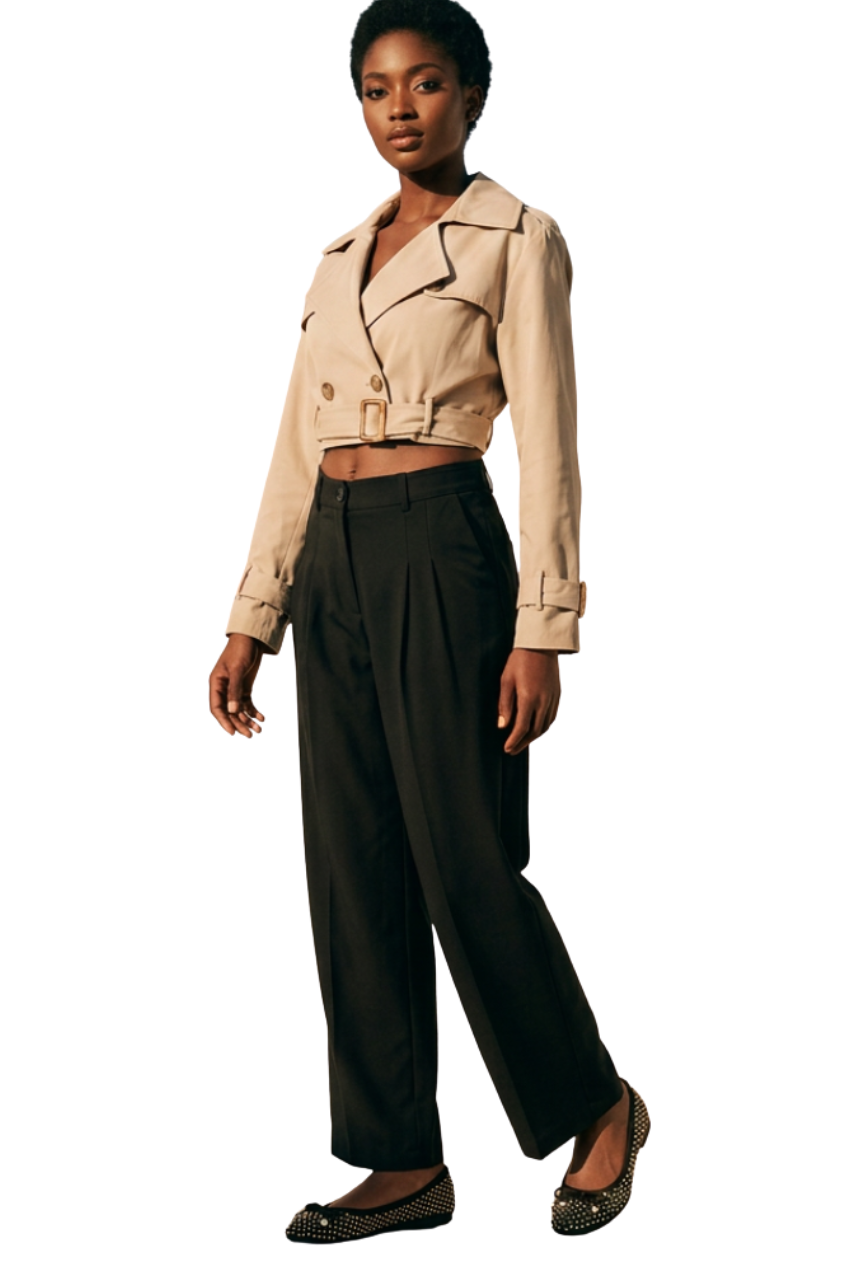 Double breast bunny jacket