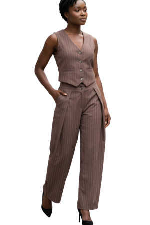 Button down waistcoat