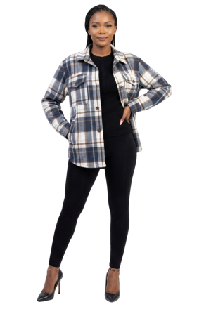 Melton phoenix collar shirt