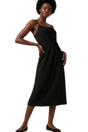Strappy elasticated dress