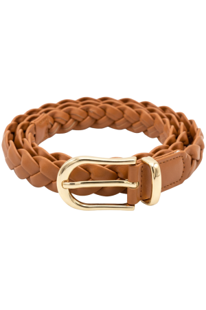 Ladies fashion weave belt
