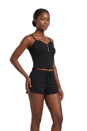 2 piece frill pyjama set